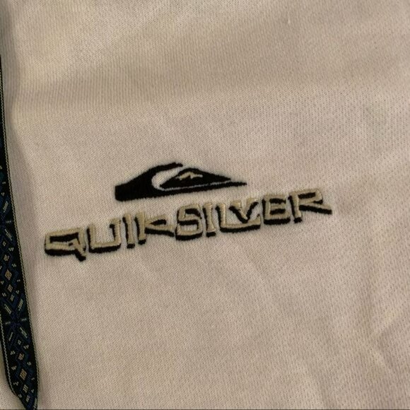 Quicksilver womens cropped quarter zip pull over hoodie - XS - Picture 8 of 10